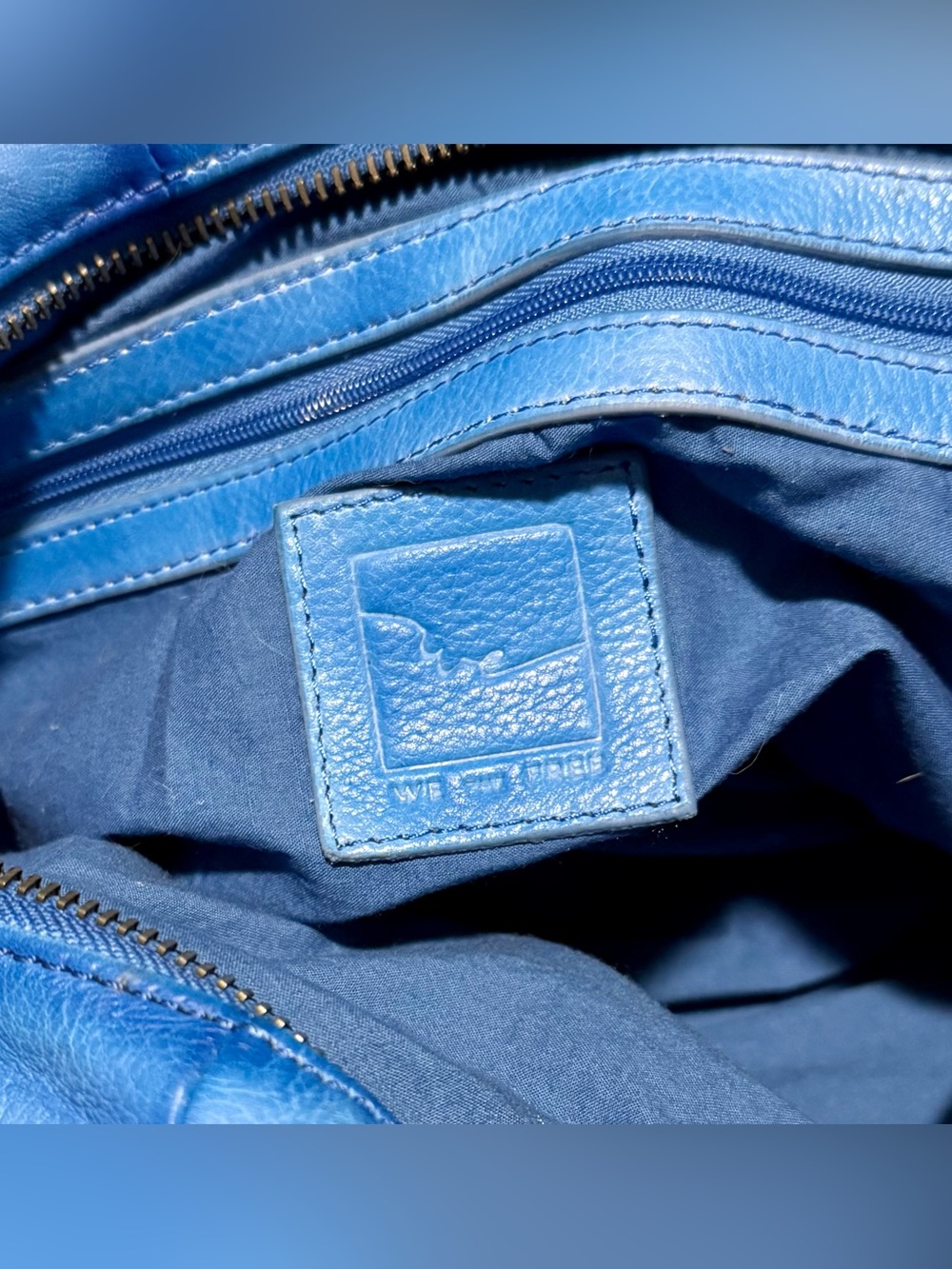 Free People baby Emerson in sapphire blue - Picture 8 of 9